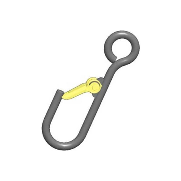 Machining & Welding By Olsen M&W 1" Alloy Latching J-Hook, Style A 2300 Lb. Capacity 16385 - main